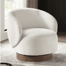 KISLOT Swivel Accent Chair
