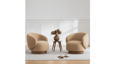 KISLOT Swivel Accent Chair – 2 Pack
