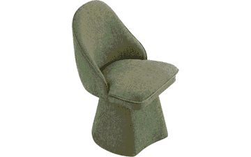 KISLOT Swivel Dining Chair – Mid-Century Modern
