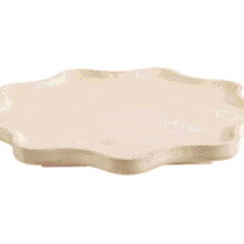 Kate & Laurel Mango Wood Lazy Susan Tray