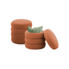 Krcix Round Ottoman with Storage