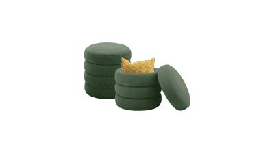 Krcix Round Ottoman with Storage