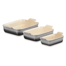 Le Creuset Stoneware 3-Piece Heritage Set
