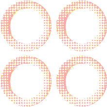 Lenox Pink Gingham Dinner Plates
