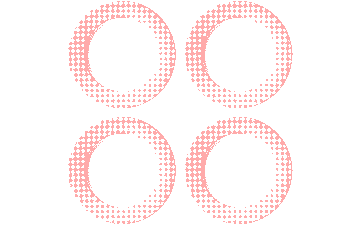 Lenox Pink Gingham Dinner Plates