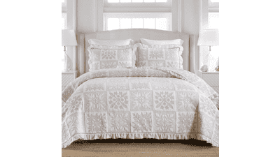 MarCielo 3-Piece Cotton Bedspread Set