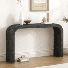 Merax Black Entryway Table
