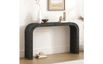 Merax Black Entryway Table