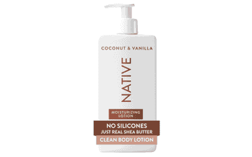 Native Body Lotion Coconut Vanilla 48-Hour Hydration