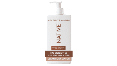 Native Body Lotion Coconut Vanilla 48-Hour Hydration