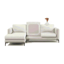 Nolan Miracle Sofa Cover – Small Vanilla