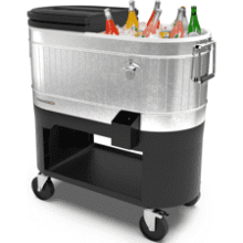Permasteel Rolling Patio Cooler