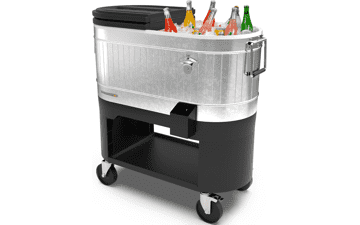 Permasteel Rolling Patio Cooler