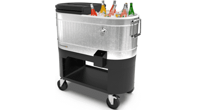 Permasteel Rolling Patio Cooler