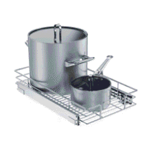 ROOMTEC 1-Tier Pull-Out Cabinet Organizer