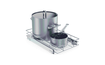ROOMTEC 1-Tier Pull-Out Cabinet Organizer