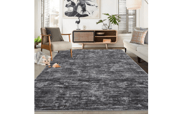 RUGSREAL 10x13 Washable Abstract Rug