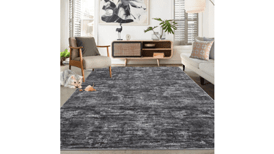 RUGSREAL 10x13 Washable Abstract Rug