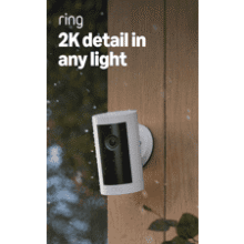 Ring Outdoor Cam Plus 2K Battery Security Camera