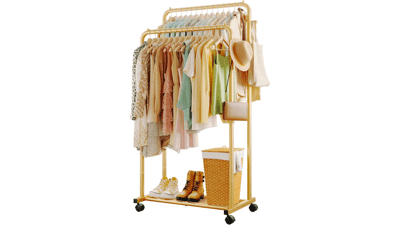 Sakugi Double Rod Clothes Rack