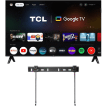 TCL 43" QLED 4K TV – HDR10, 120Hz, Bluetooth