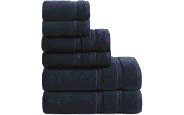 Tommy Hilfiger Ultra-Soft 6-Piece Towel Set