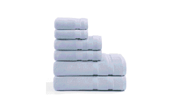 Tommy Hilfiger Ultra-Soft 6-Piece Towel Set