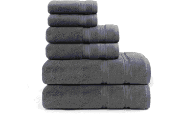 Tommy Hilfiger Ultra-Soft 6-Piece Towel Set