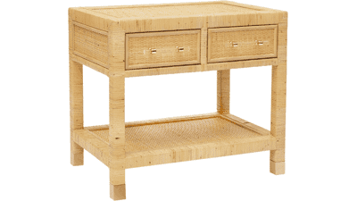 Tov Furniture Amara Rattan Nightstand