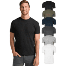 True Classic Mens Crew Neck T-Shirts