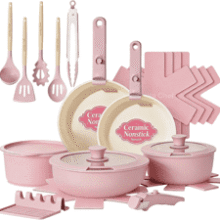 Umite 21-Piece Nonstick Ceramic Cookware Set