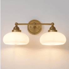 Vintage 2-Light Wall Sconce