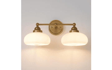 Vintage 2-Light Wall Sconce