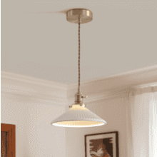 White Gold Pendant Light