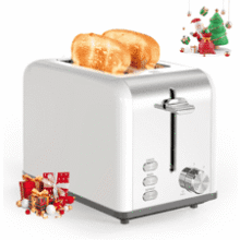 YSSOA 2 Slice Stainless Steel Toaster