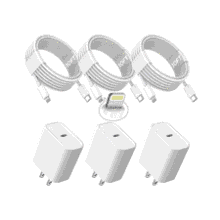 10FT iPhone Fast Charger 3-Pack