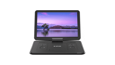 17.5" Portable DVD Player with 15.6" HD Screen