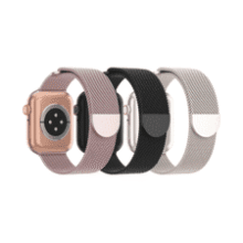 3 Pack Mesh Metal Apple Watch Bands