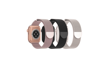 3 Pack Mesh Metal Apple Watch Bands