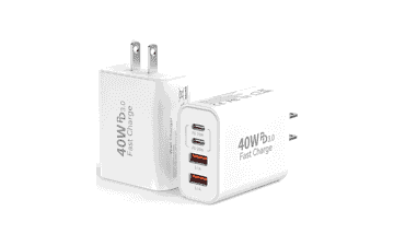 40W 4-Port USB-C Fast Charger