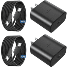 45W USB-C Fast Charger with 10FT Cable