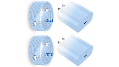 45W USB-C Fast Charger with 10FT Cable