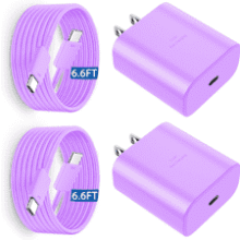 45W USB-C Fast Charger with 6.6FT Cable