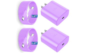 45W USB-C Fast Charger with 6.6FT Cable