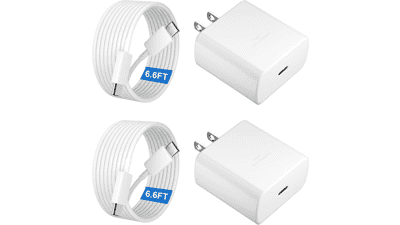 45W USB-C Fast Charger with 6.6ft Cable