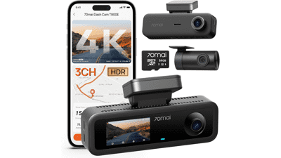 70mai 4K Dash Cam T800E