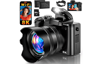 8K 88MP Dual Camera Digital Camera