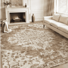 9x12 Vintage Non-Slip Area Rug