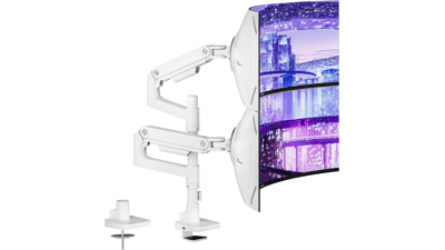 ARES WING Dual Monitor Arm Desk Mount