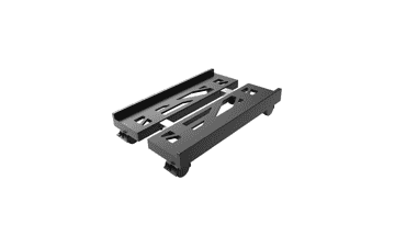 Adjustable Mobile CPU Stand with Wheels